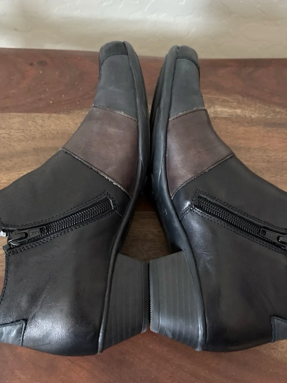 Remonte Patchwork leather Ankle Boots (Style R8370 / D7386),